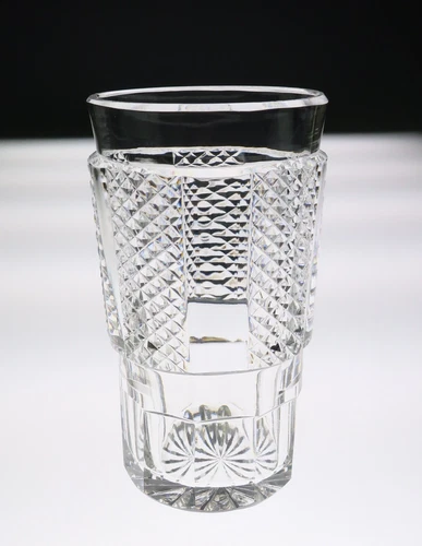 Vintage Waterford Hibernia 10oz Tumbler Cut Crystal Glass Highball Hiball Irish