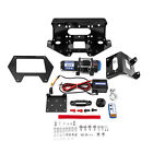 For Polaris Rzr Pro Xp/Xp 4 Utv 4500lb 12V Electric Winch Mount Combo Rope Kit
