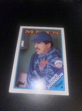 Dave Johnson New York Mets 1988 Topps #164