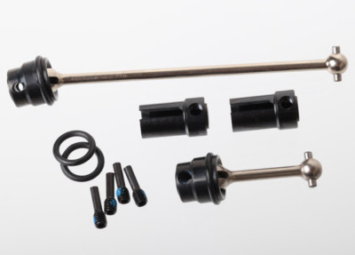 Traxxas 7250R Steel Center Driveshaft Set for 1/16 E-Revo VXL, Summit, Slash 4x4