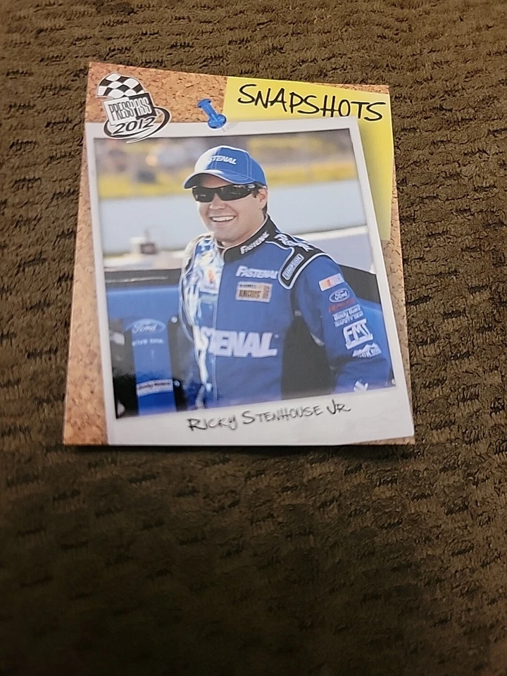 2012 Press Pass Snapshots #SS48 Ricky Stenhouse  - Image 2 of 4