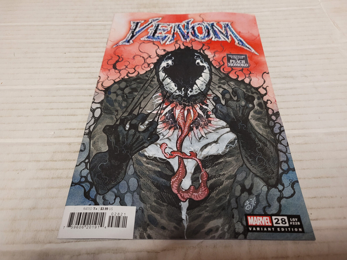 Venom # 28 (LGY 228) (2024, Marvel) 1st Print Peach Momoko