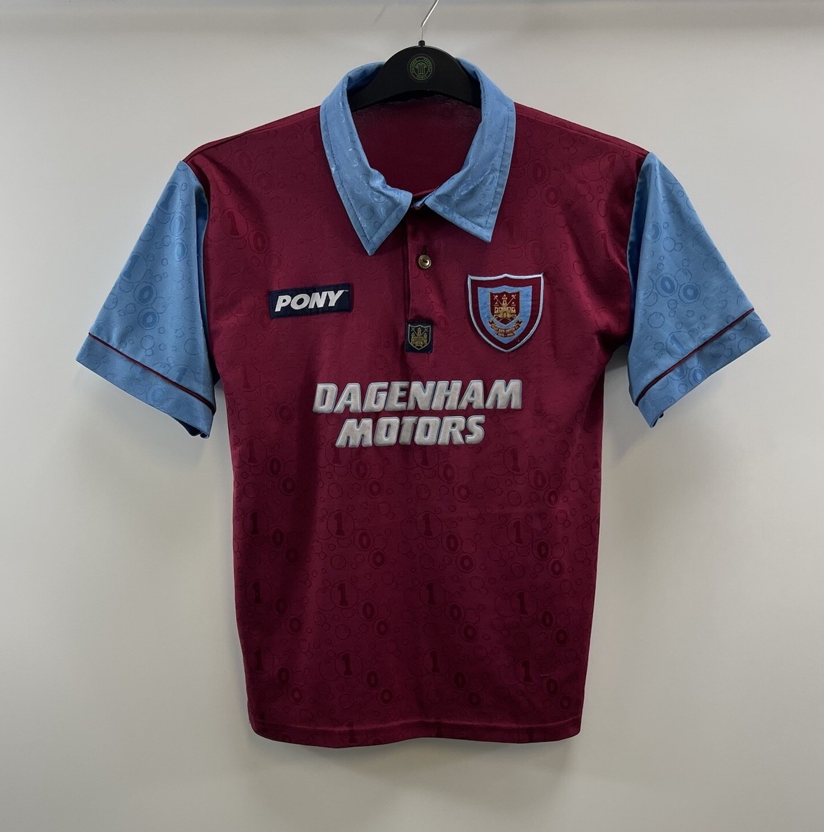 Maillot De Football Vintage West Ham United 1995-1997 - Taille XL, Occasion Parfait état