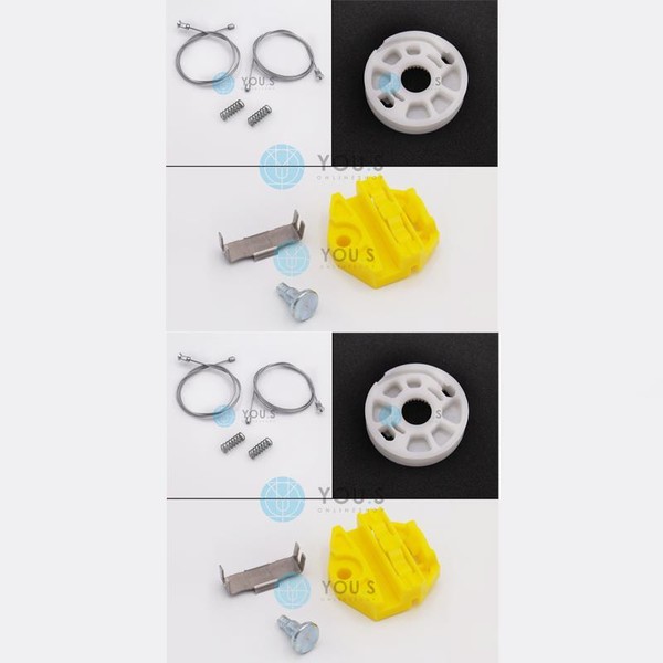 You.S Fensterheber Reparatursatz Vorne Links + Vorne Rechts FüR Opel Astra G-image