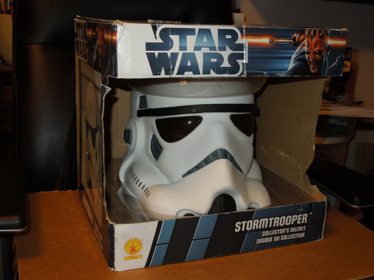 Rubie's 3620267 EP7 Stormtrooper Classic Suit, with Helmet, 5/6 Years - Size (M), White/Black Rubie's 3620267 EP7 Stormtrooper Classic Suit, with Helmet, 5/6 Years - Size (M), White/Black