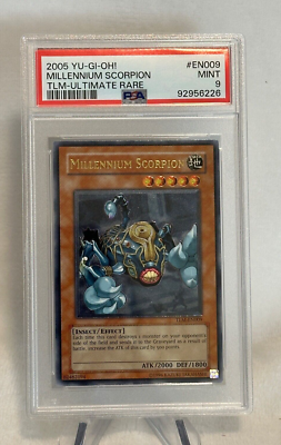 Yu-Gi-Oh! Millennium Scorpion Card - TLM-EN009 Rare - The Lost Millennium Unlimited Edition (Single Card)