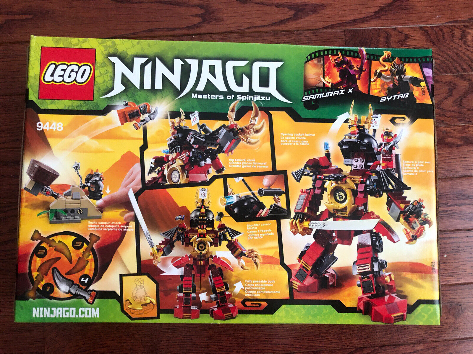 NEW LEGO Ninjago Samurai Mech 9448, SEALED!