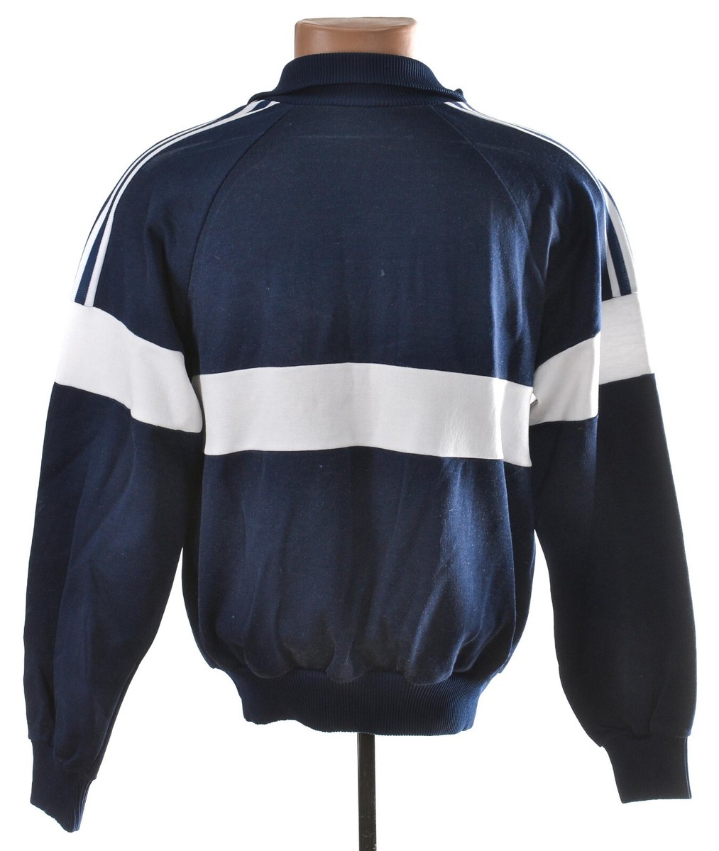 ADIDAS VINTAGE 1980'S BLUE JACKET SIZE M/L WOMEN MADE IN ROMANIA