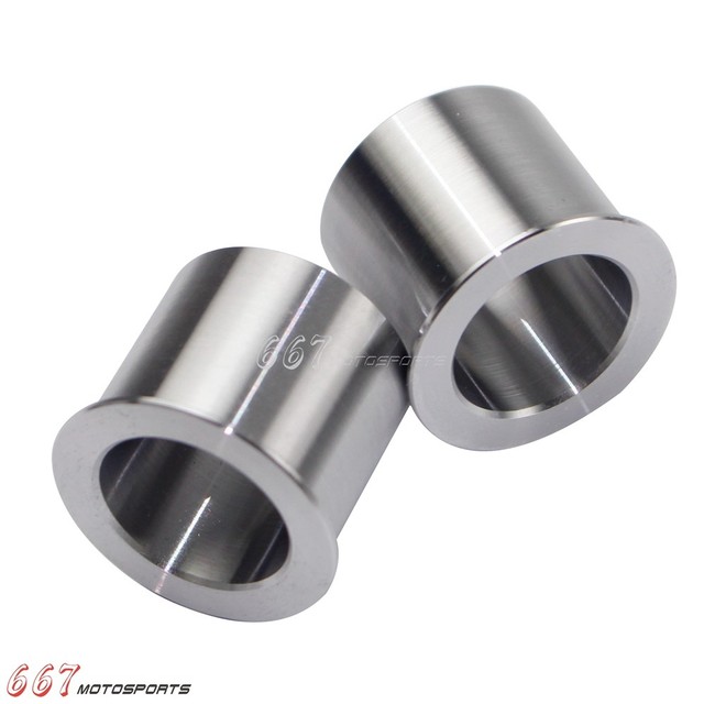 2Pcs Wheel Bearing Reducers 1" to 3/4" Axle Reducer Spacer for Harley