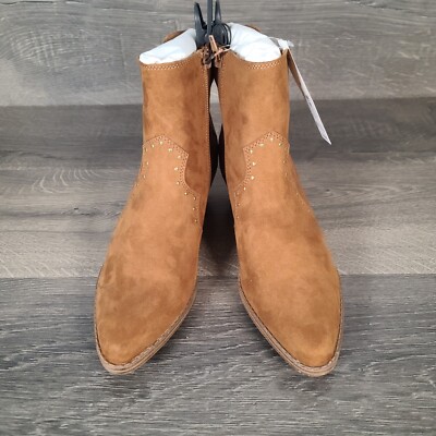 No Boundaries Womens Western Boots Size 10 Light Brown Faux  display picture 2