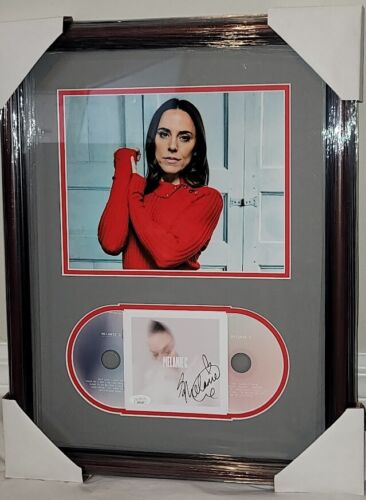 Melanie C sportlich Spice Mädchen signiert handsigniert CD JSA zertifiziert gerahmt - Bild 1 von 3