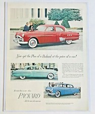 1951 Packard Print Ad 1950s Classic Car Ad Packard 400 Packard 300 Packard 200