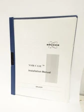 Bruker NMR Case Original Installation Manual and Troubleshooting Guide