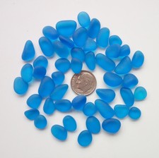 Medium 10-16 mm Undrilled Beach Glass Sea Glass Beads For Jewelry Use 