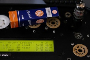 NOS GE 6201 12AT7WA ECC801S MATCHED PAIR TESTED TUBES "TRIPLE-MICA 5-STAR" 1958 - Picture 17 of 17