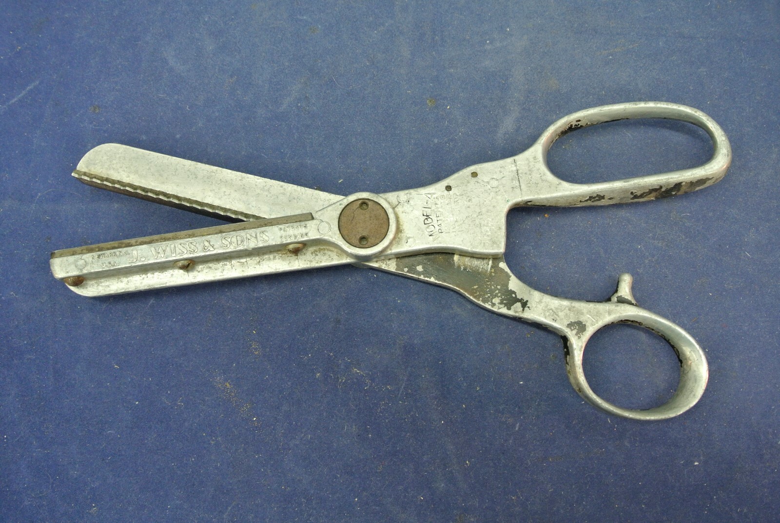 J. WISS AND SONS, VINTAGE PINKING SHEARS, MODEL A eBay