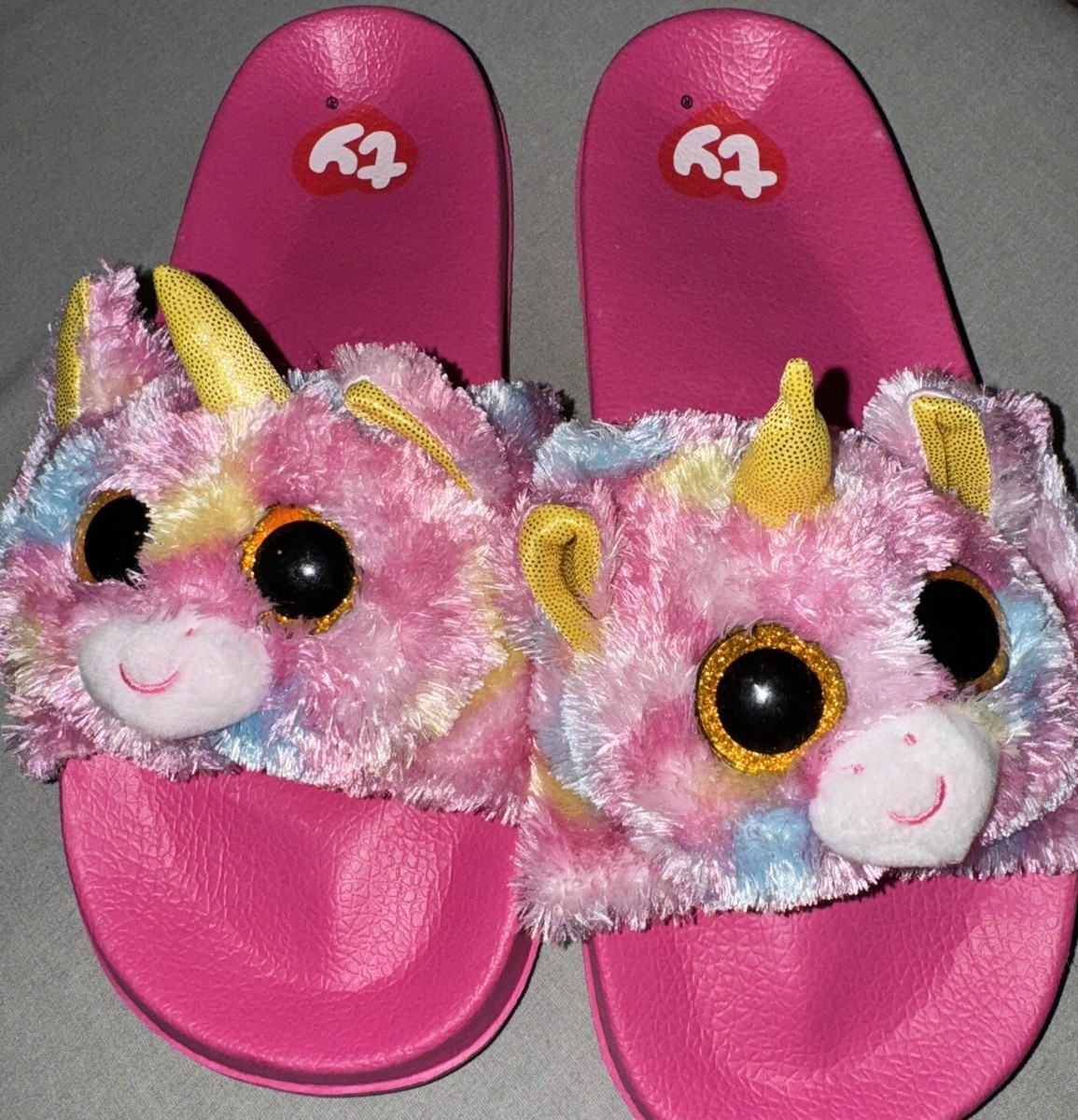 Sandals Ty Slippers Unicorn Unicorn Ty Beanie Flip Flops Ty