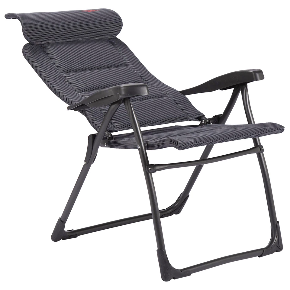 CRESPO Campingstuhl Liege Stuhl AP215 AirDeluxe Compact Klappstuhl Faltstuhl Alu - Bild 2 von 4