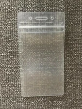 Advantus ID Badge Holders, Clear, 49/Pack (75524)