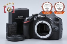 "Shutter count 3,666" Nikon D3200 Black 24.2 MP Digital SLR Camera Body