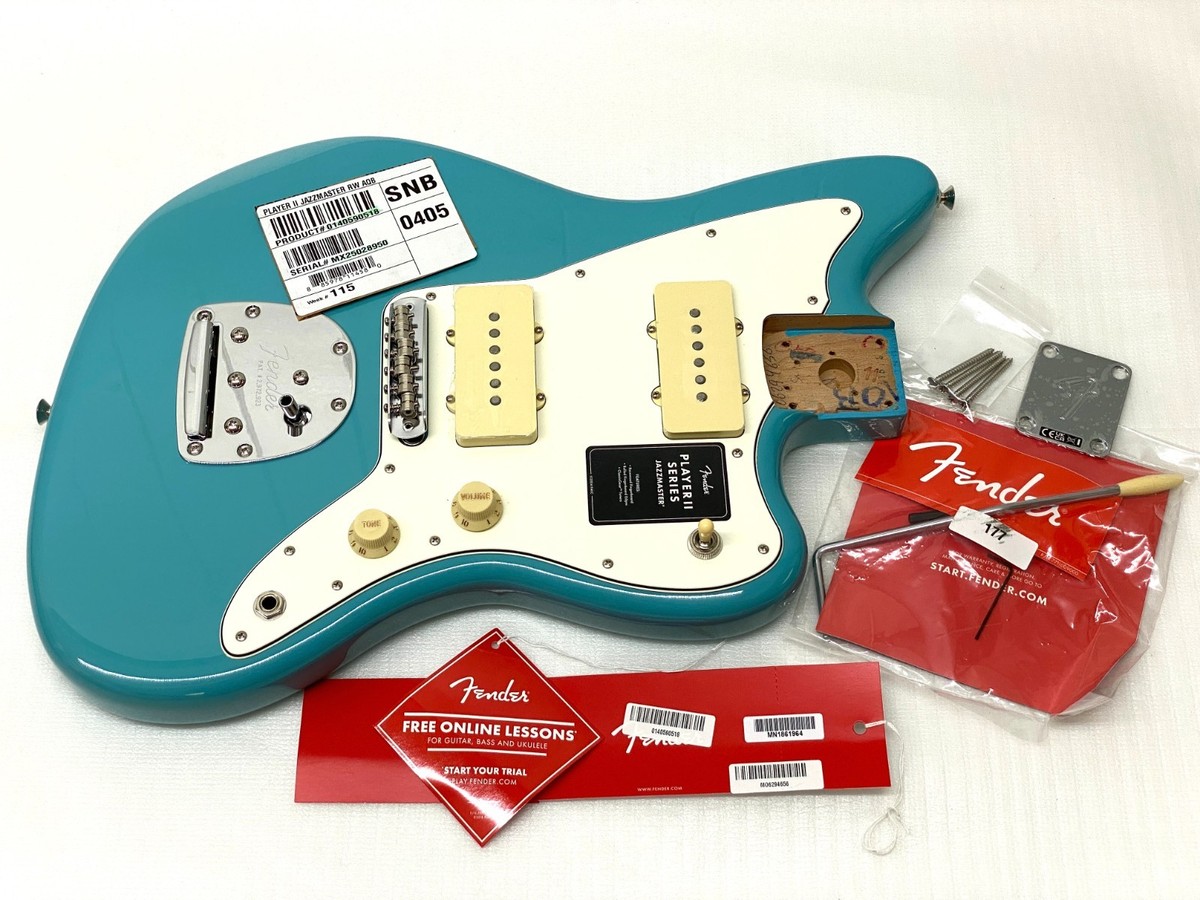 Alnico V Fender JAZZMASTER LOADED BODY Player II Series Blue