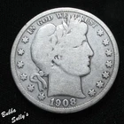 1908-D Barber Half Dollar — photo from another recent sale