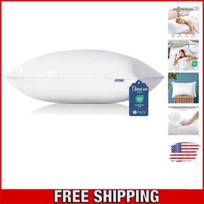OEKO-TEX Certified Soft Supportive Pillows for Side, Back & Stomach Sleepers