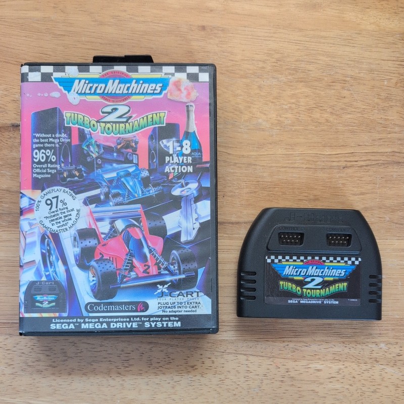 Micro Machines 2 Turbo Tournament - Sega  Mega Drive - J Cart
