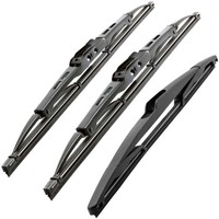 Scheibenwischer 3Er Set Steelbase Front & Heck FüR BMW X3 | Typ E83 | BJ 2004-20