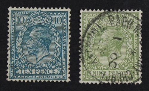 CKStamps: Great Britain Stamps Collection Scott#183 199 Used