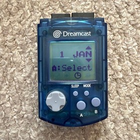 Dreamcast console controller game disc T-stick B memory #ae7a54