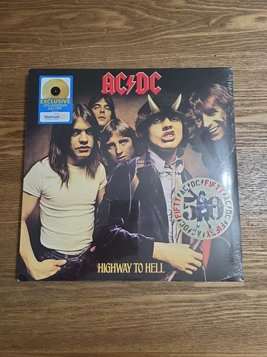 AC/DC - Highway To Hell (50th Anniversary Walmart Exclusivr Gold Vinyl) READ DES