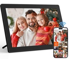 WiFi Digital Picture Frame, 10.1 Inch IPS Touch Screen Smart Cloud Digital Ph...