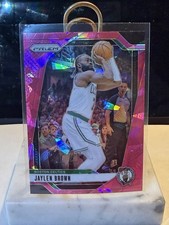 2024-25 Panini Prizm - Jaylen Brown #139 Pink Ice Prizm