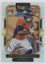 2016 Panini Select Field Level Silver Prizm Emmanuel Sanders #257 18jt