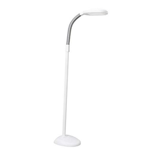 SmartLight Full Spectrum LED Adjustable White Modern Floor Lamp