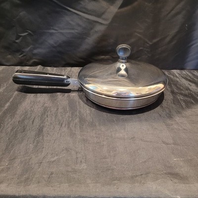 Thermic Ray by Norris 7'' Stainless Steel Copper Bottom Pan w/ Lid