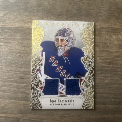 2025-26 Upper Deck Artifacts - Goalies Igor Shesterkin #137 Gold Material...