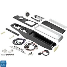 1966 Chevelle El Camino Automatic Complete Center Console Kit With Clock