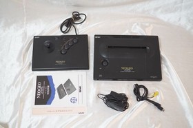 SNK Neo Geo Neogeo MAX 330 MEGA AES ROM Console with Box Stick Controller Set