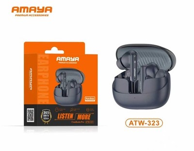 Amaya Wireless Earbuds In Ear Free Buds Pro Noise Cancelling Schwarz ATW-323 N