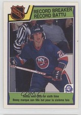 1983-84 O-Pee-Chee Record Breakers Mike Bossy #210 HOF 0x3f
