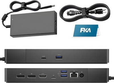 Performance Dock WD19DCS, with 240W Power Adapter + 210W Power Delivery