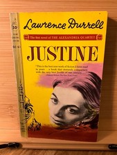 Justine by Lawrence Durrell Cardinal Giant 1961 1st pnt