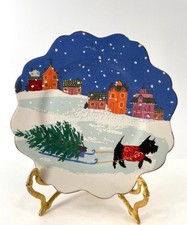 RARE NWT Anthropologie Plate EMILY ISABELLA C...