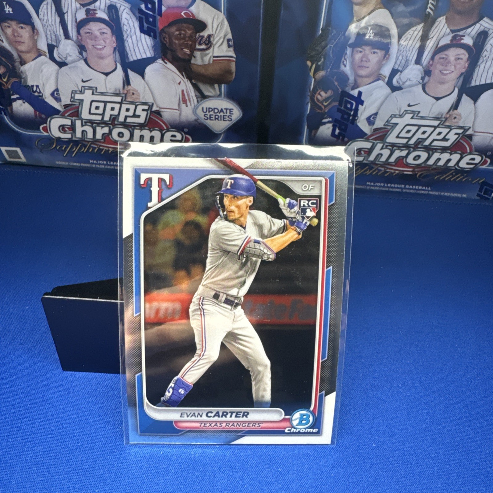 2024 Bowman Chrome - Evan Carter #65 (RC)