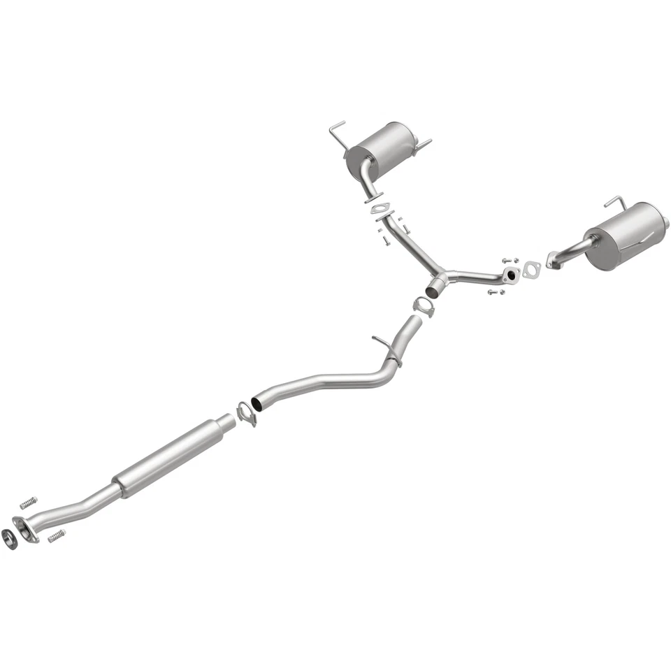 OE Replacement Exhaust System Kit For 2008-2013 Subaru Forester, Subaru Impreza Foto 2 de 4