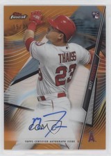 2020 Topps Finest Orange Refractor 15/25 Matt Thaiss #FA-MTH Auto 0a4s