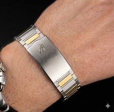 BRACCIALE BRETLING NAVITAIMER 3300 ACC/ORO  VINTAGE 20mm