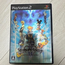 Kingdom Hearts II Final Mix + Playstation 2 PS2 Square Enix Used Tested JP ver